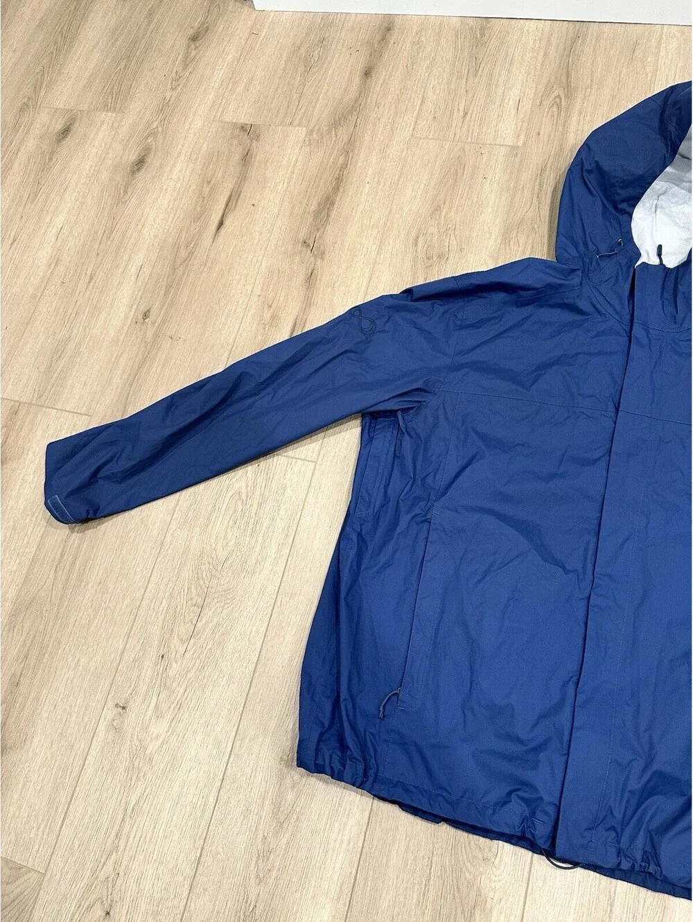 NWT The North Face DryVent Rain Jacket Mens XXXL 3XL Blue Hood Windbreaker